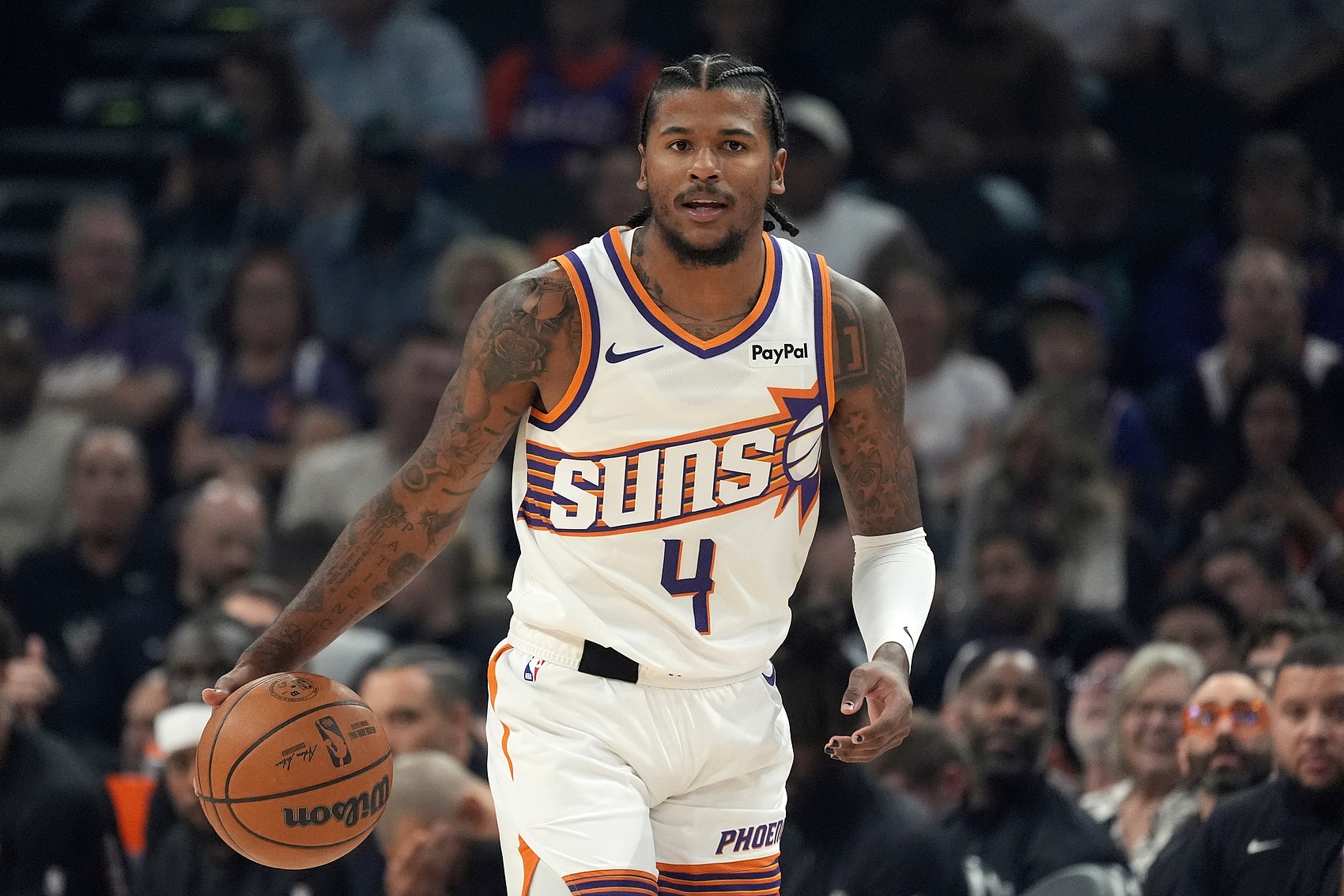 开云-太阳主帅：杰伦·格林腿筋紧张 出于预防措施就没让他继续打